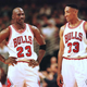 Michael Jordan and Scottie Pippen
VINCENT LAFORET/AFP/Getty Images